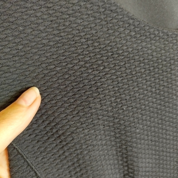 REBECCA TAYLOR Stacy Fit-&-Flare Flounce Black contrast skirt sleeveless Dress 6 - Picture 6 of 10